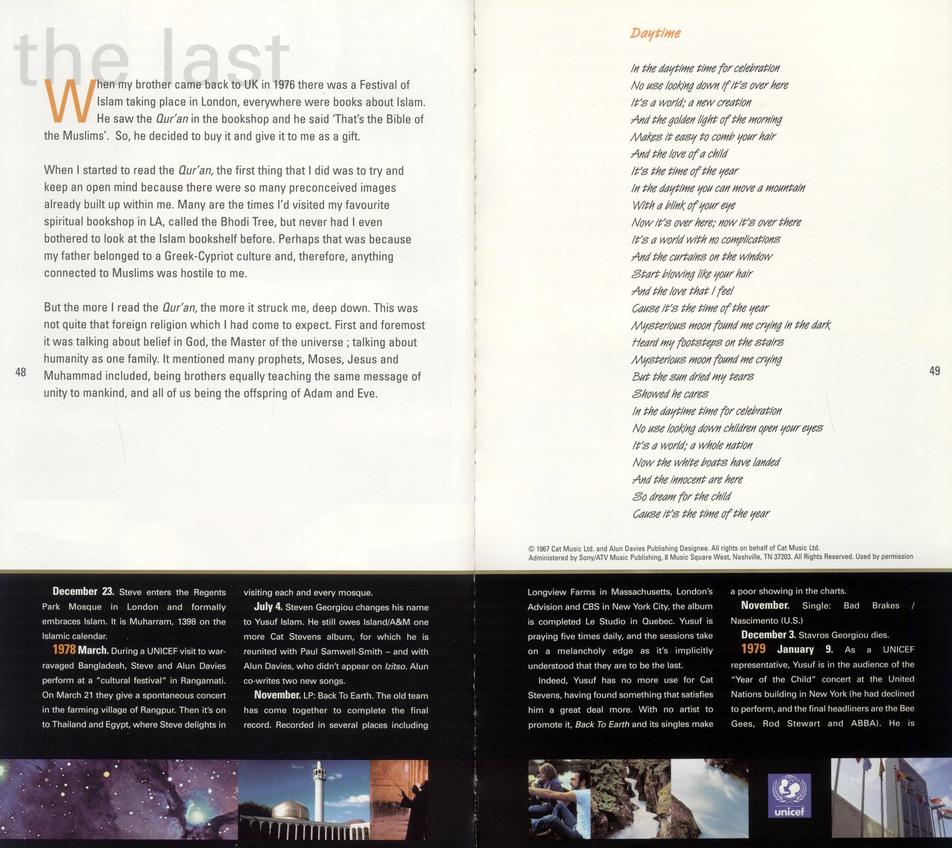 Cat Stevens  The Boxset : Booklet26